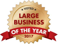 Voted Large Business of the Year 2017 Award